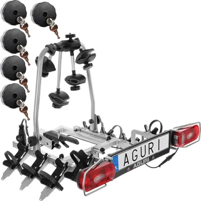 Produktbild von Aguri Cruiser Silver 4 Plattform Für 4 Fahrräder