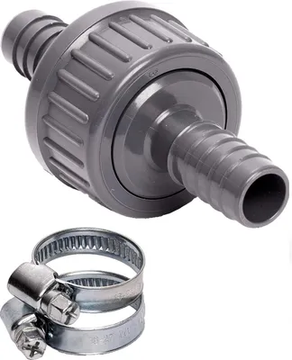 Productafbeelding van 17 mm, set met 2 slangklemmen, water en lucht, voor waterpomp, zwembad- en vijvertoepassingen