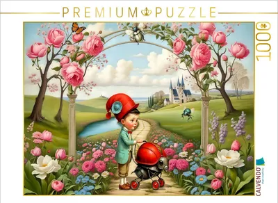 Produktbild von CALVENDO Puzzle Frühjahrsspaziergang | 1000 Teile Lege-Größe 64x48cm Foto-Puzzle für glückliche Stunden