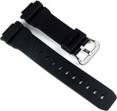 Produktbild von Casio Uhrenarmband Resin schwarz DW-9052 G-2200 DW-003 DW-004 DW-002