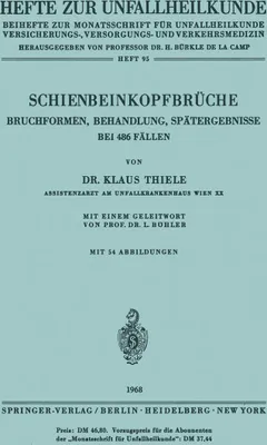 Produktbild von Schienbeinkopfbrüche