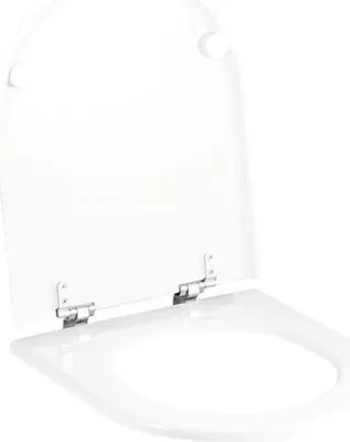 Produktbild von WC-Sitz COURREGES mit Deckel, passend zu WC 203100 wei schrauben