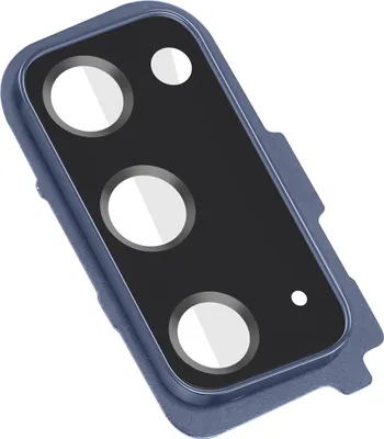 Produktbild von Clappio, Kameraglas mit Rahmen Galaxy S20 FE, Blau