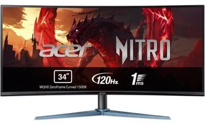 Immagine prodotto di ACER Monitorius Acer ED340CUJ0BMIIPX - 120Hz | UWQHD | 34''