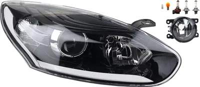 Produktbild von Scheinwerfer passend für Renault Megane III 01/14 - H7 H7 R + Nebel+Leu. 260105997R 8200074008 6202E1 00006202E1 6710027 0000620639 620 Johns
