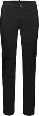 Immagine prodotto di Pantaloni da trekking con gambali staccabili da uomo - Mammut, colore: nero, taglia: 56