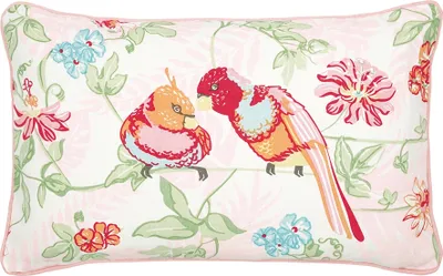 Produktbild von Greengate Fallulah Kissenhülle white pieceprinted 30 x 50 cm
