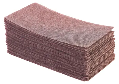 Zdjęcie produktu dla Papier ścierny 115x230 mm, z rzepem, ziarno P80, 50 sztuk