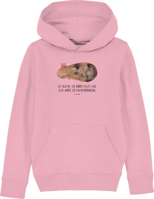 Produktbild von Mr. & Mrs. Panda Kinderpullover Einhorn Meerschweinchen 12-14 Jahre (152/164) - Baumwolle Pink - Geschenk, Unicorn, Pullover, Sweatshirt, Sweater, Hoody, Einhörner, Hoodie