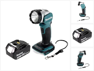 Produktbild von Makita DML 802 F1 Akku Lampe 18 V Li-Ion für 14,4 und 18 V Akku + 1 x 3,0 Ah Akku - ohne Ladegerät