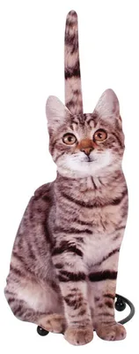 Produktbild von Katzen-Papierhandtuchhalter, stehend, Katzen-Toilettenpapierhandtuchspender für Küchentisch, Badezimmer, Dekoration für Zuhause, 44 x 16 x 15,5 cm