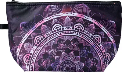 Produktbild von Clayre & Eef Damenkulturtasche 22x13x18 cm Schwarz Synthetisch