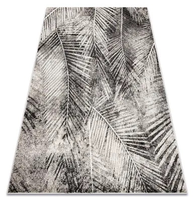 Image de Tapis MATEO 8035/944 Moderne feuilles de palmier - structurel gris / beige  beige 120x170 cm
