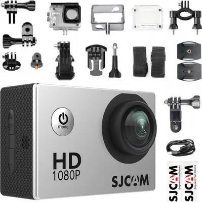 Zdjęcie produktu dla SJCAM SJ4000, Full HD, CMOS, 12 MP, 60 fps, 900 mAh, 67 g