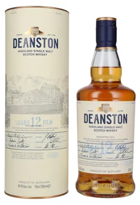Produktbild von Deanston 12 Years + Box 700ml 46,3% Vol.