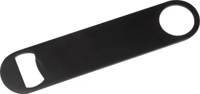 Produktbild von Flaschenöffner aus Edelstahl / Farbe: schwarz