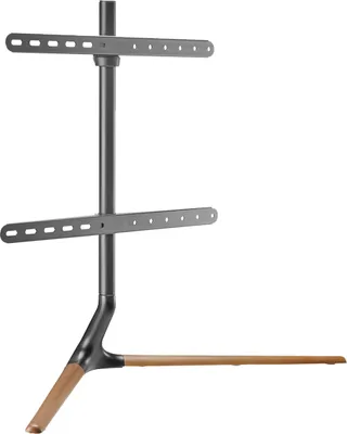Produktbild von myWall HT29 Standfuß für Flachbildschirme 49 - 70 Zoll (124 - 178 cm), schwarz matt / Nussbaum, dunkel