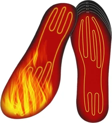Image de INF Semelles chauffantes rechargeables Le noir 40-46
