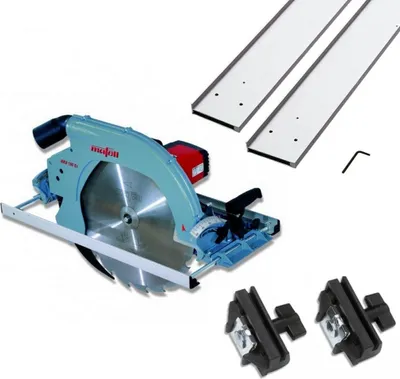 Produktbild von Mafell Handkreissäge MKS 185 Ec + Führungsschiene 3m, 2-teilig + Adapterpaar