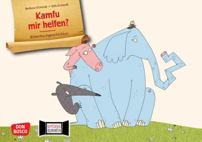 Produktbild von Kamfu mir helfen? Kamishibai Bildkartenset