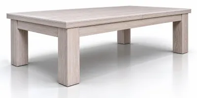 Obrázek produktu pro Kulečníkový stůl John West bílý, 8 stop 254 x 142 cm,  s břidlicovou deskou