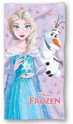Produktbild von Disney Frozen Elsa & Olaf Mikrofaser Strandtuch