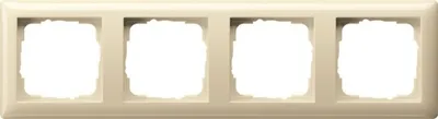 Immagine prodotto di Telaio GIRA a 4 ingressi 021401 Standard 55 bianco crema 021401 (021401)