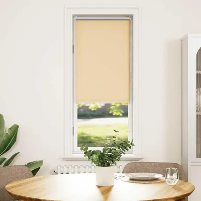 Obrázek produktu pro vidaXL zatemňovací roleta béžová 50x130cm Šířka látky 45,7 cm Polyester