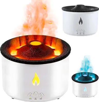 Obrázek produktu pro Verk 24626 Zvlhčovač vzduchu aroma s LED podsvícením, bílý