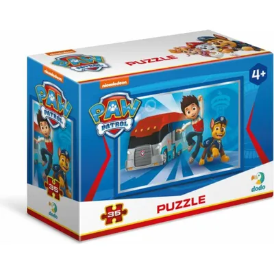 Produktbild von DODO Puzzle Paw Patrol: Ryder und Chase 35 Teile