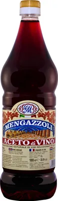 Image de Vinaigre de vin rouge, 6% d'acidité, bouteille PET de 1000 ml