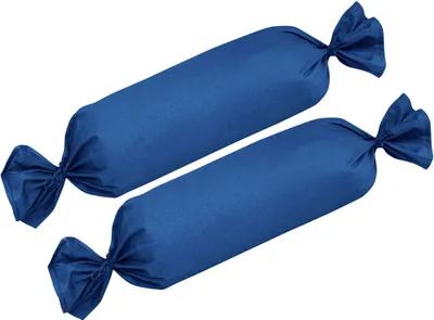 Produktbild von Traumschlaf Edel-Linon Kissenbezüge 2er Set 2x Nackenrollenbezug 26x79 cm royal