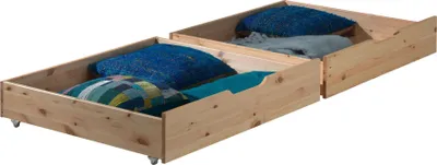Produktbild von Bettschubladen Karolina 98x89x21 Massivholz natur