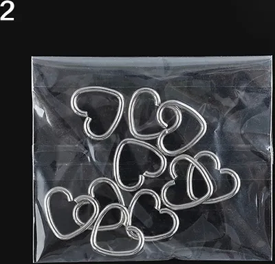 Produktbild von 10 Stücke Frauen Edelstahl Herz Stern Helix Knorpel Ohrstecker Piercing Ohrringe-2