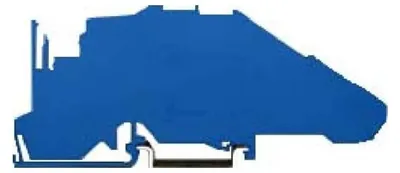 Produktbild von WAGO 777-321 - Anschlussblocktrenner - Blau - 1,5 mm - 118,2 mm - 43,5 mm - 6,3 g
