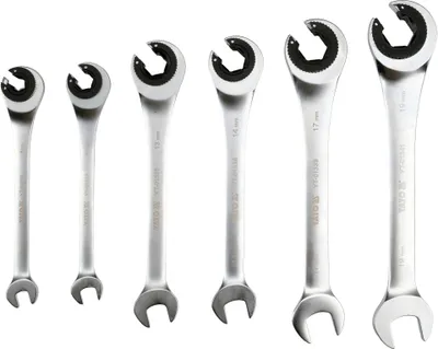Obrázek produktu pro Sada půlvrtaných klíčů, 8–19 mm, 6 kusů