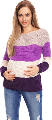 Produktbild von PeeKaBoo Umstandspullover für Damen Bogyilloas lila Universal