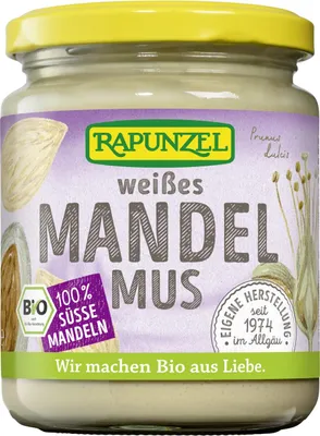 Produktbild von Rapunzel Mandelmus weiß, (500g)
