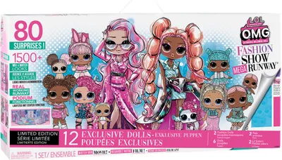 Produktbild von L.O.L. Surprise! OMG Fashion Show Mega Runway (Extreme Surprise), Modepuppe, Weiblich, 4 Jahr(e), Junge/Mädchen, 3,8 kg, Mehrfarbig