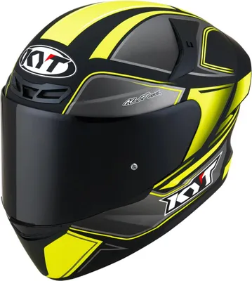 Obrázek produktu pro KYT TT Course Tourist Helmet Barva: šedá/žlutá, velikost: M (57/58)