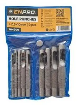 Produktbild von Enpro 704200 Děrovače 25 - 10 mm set 9 ks
