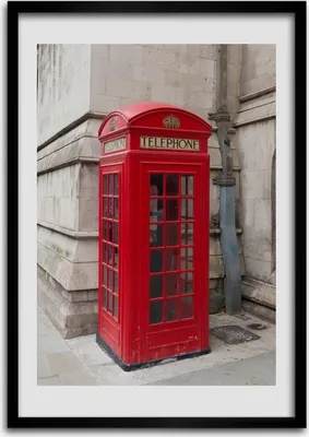 Produktbild von Bild - Bilderrahmen - Foto - 70 cm x 100 cm - MDF - Rahmen - Wandkunst - London
