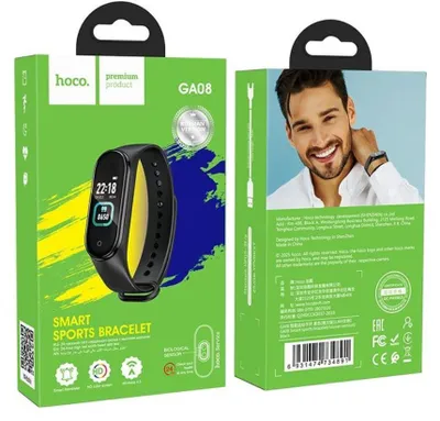 Productafbeelding van Slimme sportarmband Hoco GA08, zwart