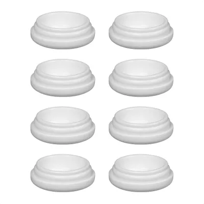 Produktbild von WAGNER QuickClick® Kunststoffgleiter EXTREME - 8er-Set Ersatzgleiter Ø 20 mm für Basis Ø 20 mm, DE Ware - 15834200