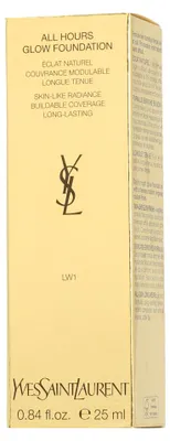 Obrázok produktu pre Yves Saint Laurent Foundation Yves Saint Laurent All Hours Glow Foundation LW1 25ml