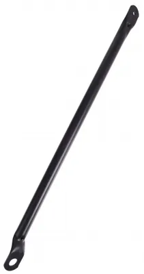 Produktbild von STECO Pfostenfrontträger 28 Zoll Mattschwarz