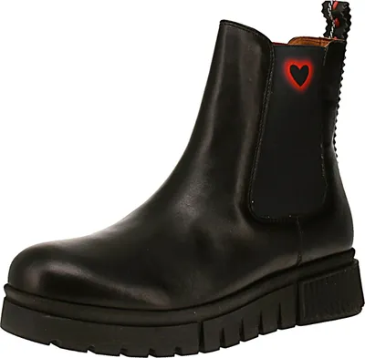 Immagine prodotto di Crickit Naelle 00569465 - Stivali Chelsea da donna - Nero-Glow, Taglia:37 EU