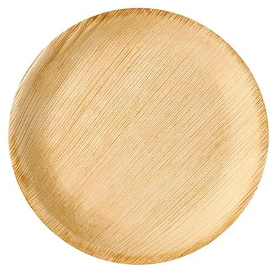 Produktbild von 300x Palmblatt Teller "pure", rund Ø 23 cm