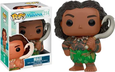 Zdjęcie produktu dla Figurki Moana i Maui Pop - kolekcjonerskie zabawki winylowe
