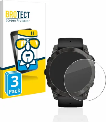Produktbild von 3x BROTECT Schutzglas für Garmin Epix Pro (Gen 2) (51 mm) Displayschutz 9H Glas klar transparent